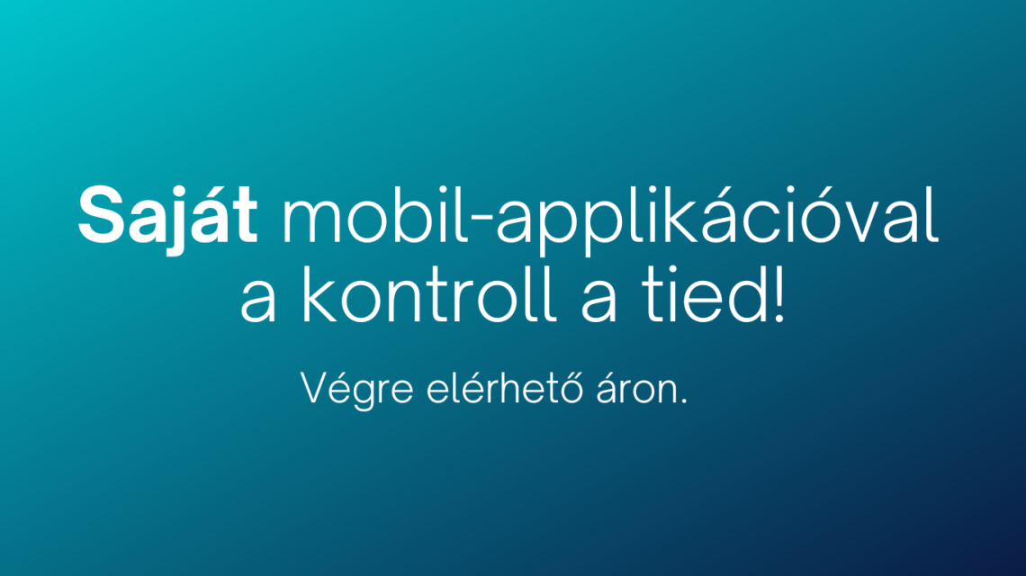 mobilapp minden vállalkozásnak!